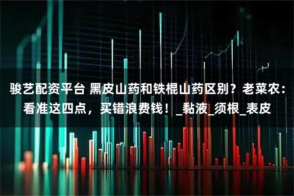 骏艺配资平台 黑皮山药和铁棍山药区别？老菜农：看准这四点，买错浪费钱！_黏液_须根_表皮